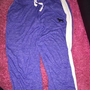 Pink VS blue joggers